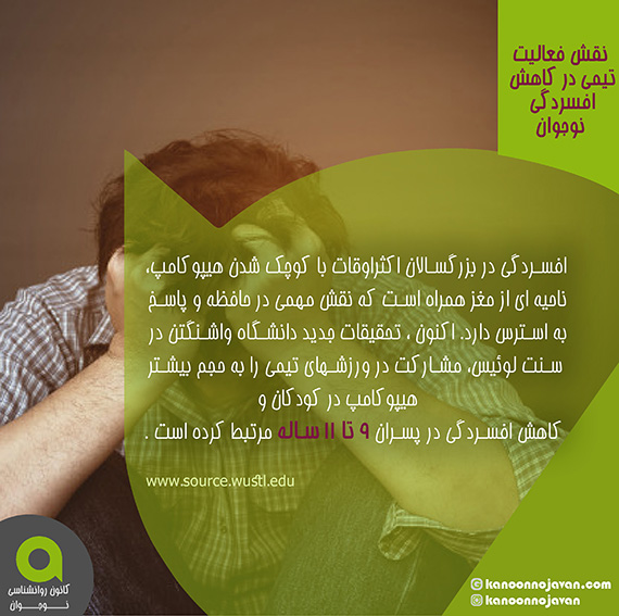 نقش فعالیت تیمی در کاهش افسردگی